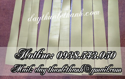 DÂY NÁ CAO SU 1 LỚP MÀU VÀNG DÂY NÁ CAO SU 1 LỚP MÀU VÀNG