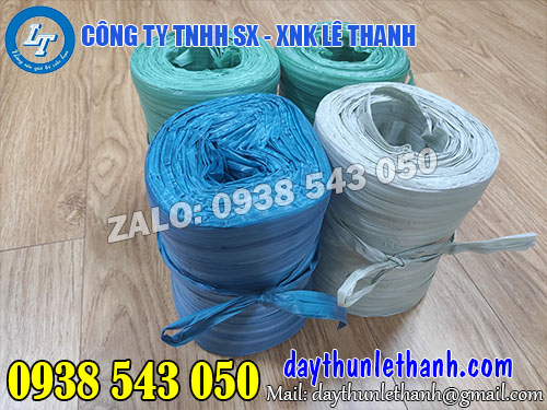 Dấy nilon ống 1kg nhiều màu Dấy nilon ống 1kg nhiều màu