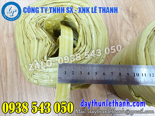 Dây nilon ống 1kg bản rộng 20mm Dây nilon ống 1kg bản 20mm