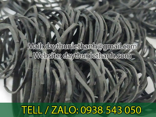 DÂY THUN RUỘT XE MÀU ĐEN DÂY THUN RUỘT XE MÀU ĐEN