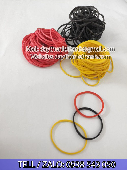 DÂY THUN RUỘT XE NHIỀU MÀU DÂY THUN RUỘT XE NHIỀU MÀU