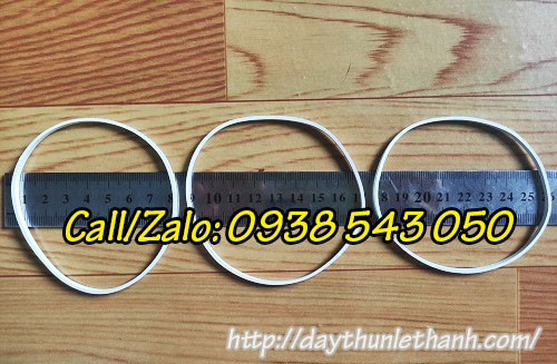 Thun bản lớn màu trắng sữa size 80m Thun bản lớn màu trắng sữa size 80mm