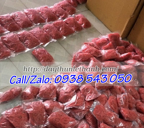 Thun màu đỏ đóng gói xuất khẩu Thun màu đỏ đóng gói xuất khẩu