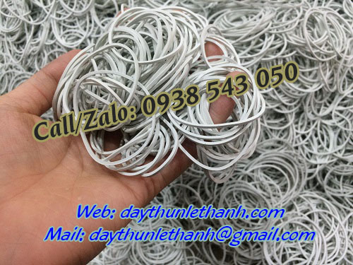 Thun màu trắng bản lớn