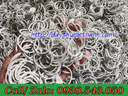 Thun màu trắng sữa đường kính 25mm Thun màu trắng sữa đường kính 25mm