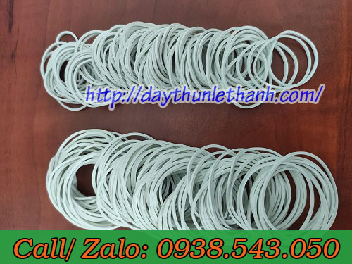 Thun màu trắng sữa đường kính 38mm Thun màu trắng sữa đường kính 38mm