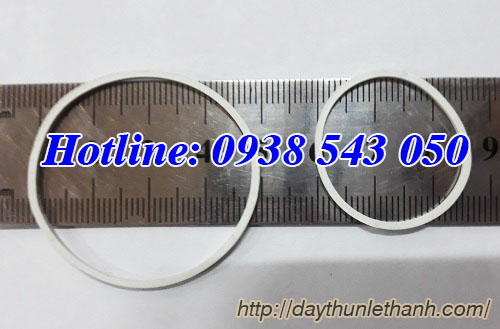 Thun màu trắng sữa 38mm, 25mm Thun màu trắng sữa 38mm, 25mm