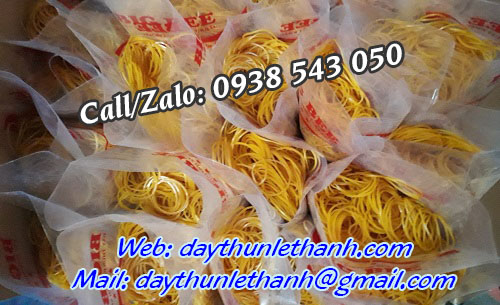 Thun khoanh màu vàng đóng bịch 500g