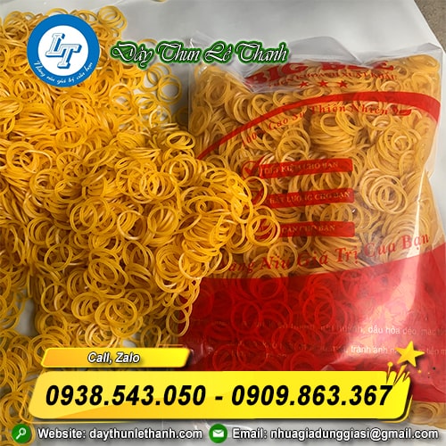 Báo giá sỉ dây thun vàng size tiểu tại TPHCM Báo giá sỉ dây thun vàng size tiểu tại TPHCM