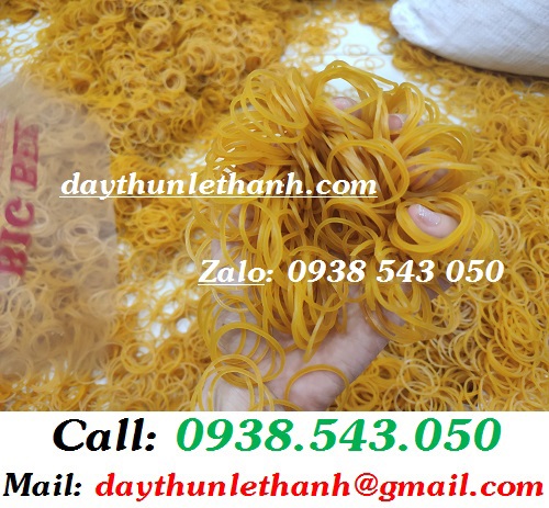 DÂY THUN MÀU VÀNG 25MM