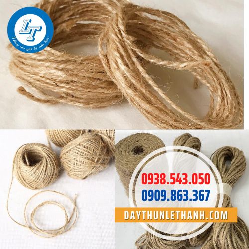 Dây thừng nhỏ trang trí nhiều kích cỡ Dây thừng nhỏ trang trí