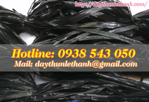 Dây nilon kẽm đen bóng bó 1kg Dây nilon kẽm đen bóng bó 1kg