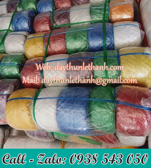 Dây nilon cuộn 40g nhiều màu Dây nilon cuộn 40g nhiều màu