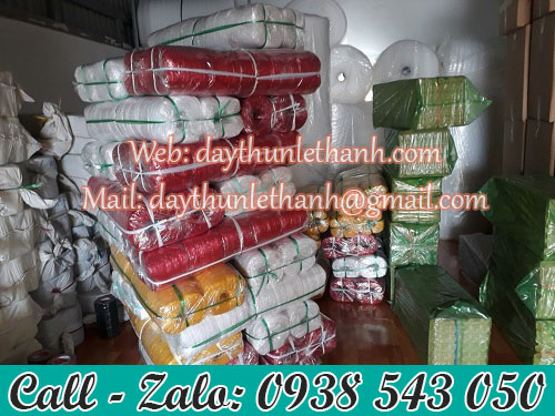 Dây nilon cuộn nhiều màu tại kho Dây nilon cuộn nhiều màu tại kho