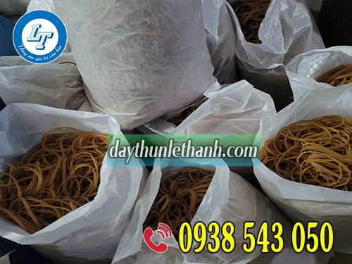 Dây thun bản lớn đóng bao 10kg Dây thun bản lớn đóng bao 10kg