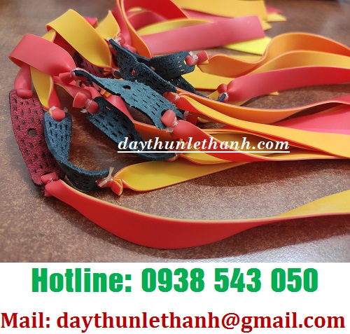 THUN NÁ DẸP ĐỎ VÀNG 1MM