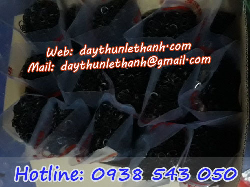 Thun đen 12mm đóng gói 500g/bịch