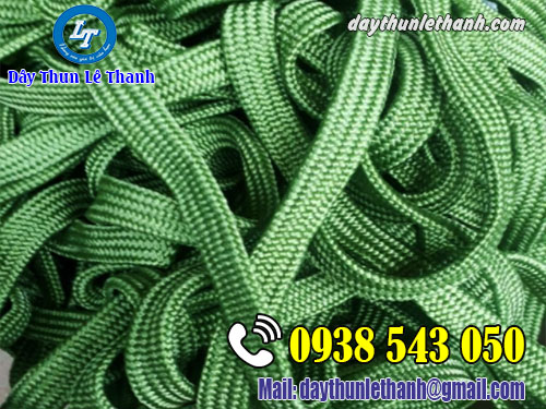 Dây dù màu xanh siêu bền, giá rẻ. Dây dù màu xanh