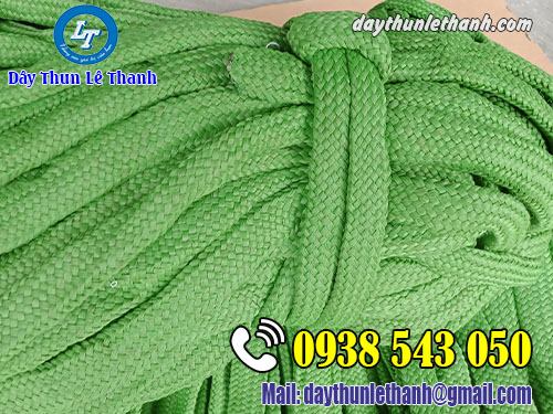 Dây dù màu xanh bản dẹt Dây dù màu xanh