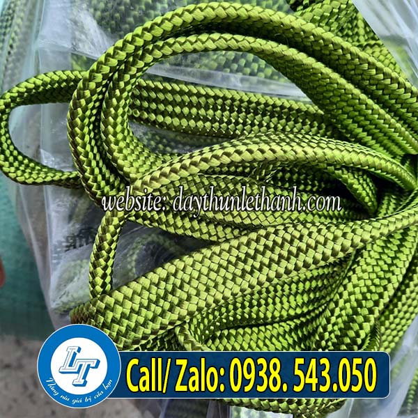 Dây dù dẹt màu xanh Dây dù dẹt màu xanh