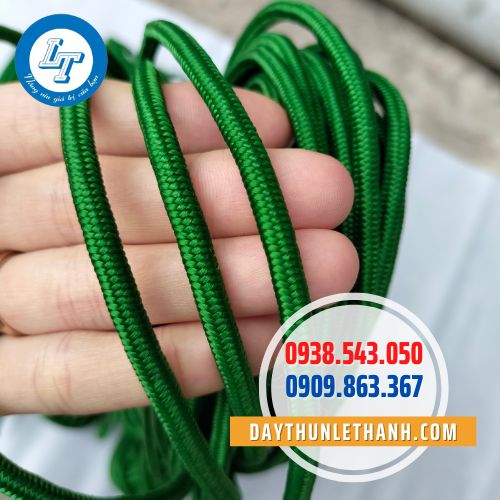 Dây dù tròn xanh 6 li Dây dù tròn xanh 6 li
