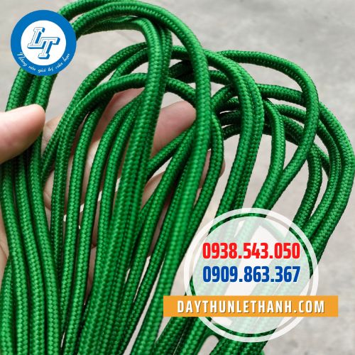 Dây dù tròn xanh 6 li