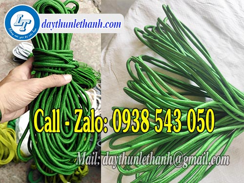 Dây dù tròn 6li, dài 15m giá rẻ Dây dù tròn 6li
