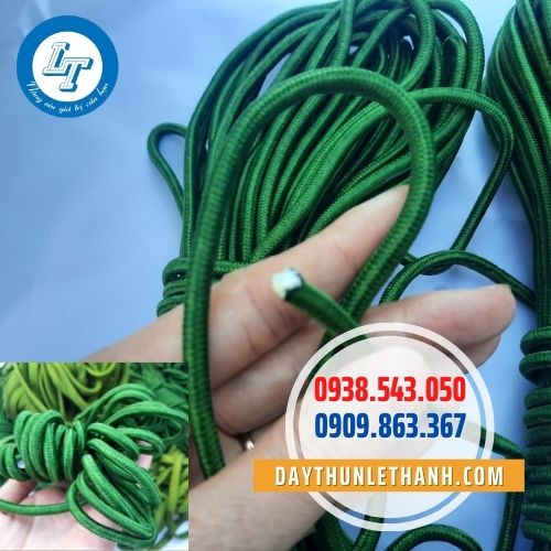 Dây dù tròn lõi xốp Dây dù tròn lõi xốp