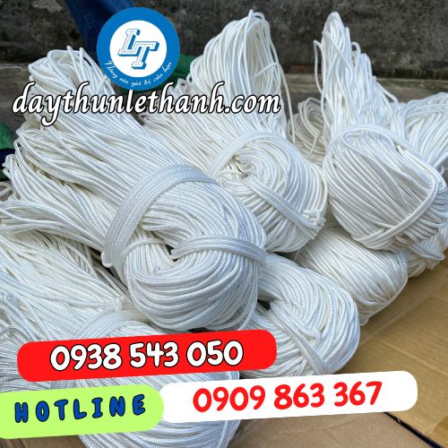 dây dù tròn sợi nhỏ