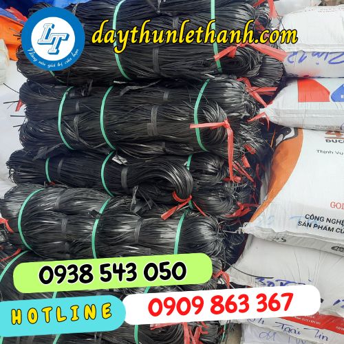 dây nilon kẽm đen bóng dây nilon kẽm đen bóng