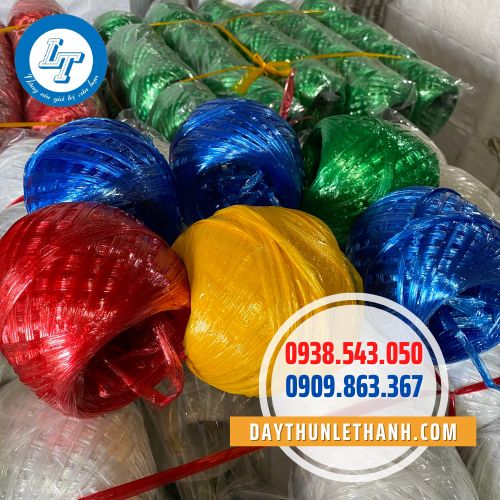 Dây nilon nem 100gam nhiều màu Dây nilon nem 100gam nhiều màu