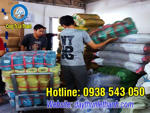 Soạn hàng dây nilon giao cho khách Dây nilon
