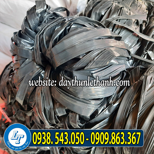 Dây nilon kẽm bẹ đen bóng bản dây siêu to Dây nilon kẽm bẹ đen bóng bản dây siêu to