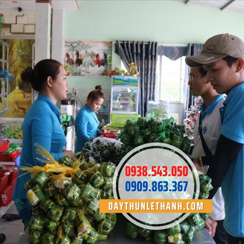 Dây nilon cột nem chua Dây nilon cột nem chua