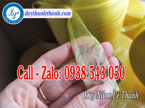 Dây nilon Đài Loan màu vàng bóng Dây nilon Đài Loan