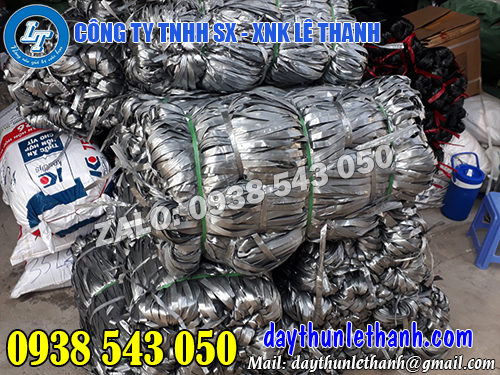 Dây nilon kẽm xám bóng giá rẻ, giao hàng nhanh Dây nilon kẽm xám bóng