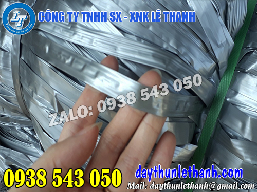 Dây nilon kẽm xám bóng giá rẻ tại kho Dây nilon kẽm xám bóng