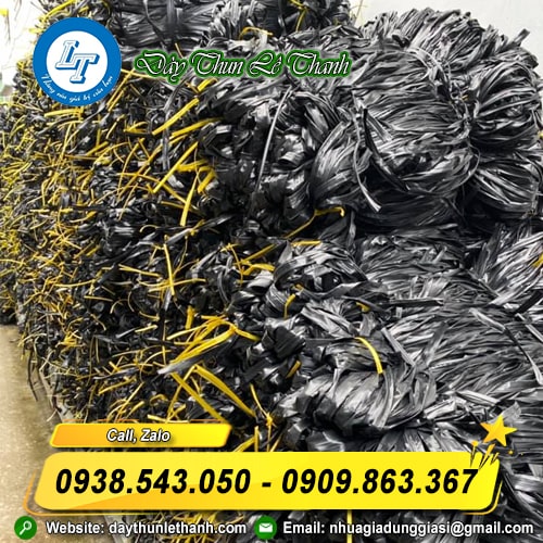 Dây nilon kẽm đen bóng giá xưởng sỉ rẻ Dây nilon kẽm đen bóng giá xưởng sỉ rẻ