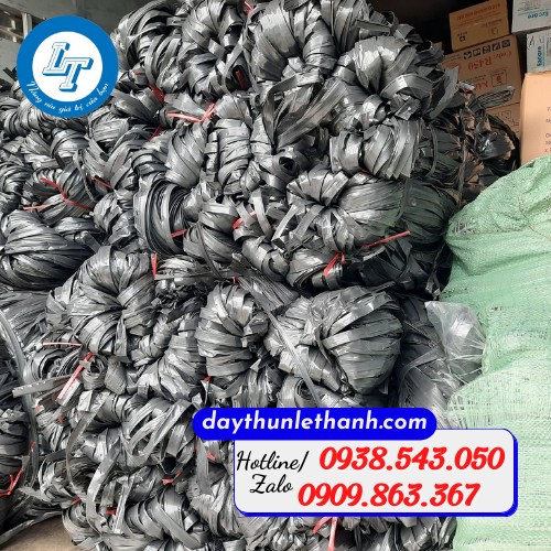 Dây nilon kẽm đen bóng Dây nilon kẽm đen bóng