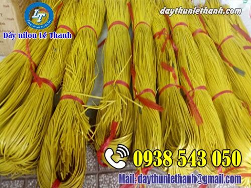 Dây nilon kẽm khô bó 1kg Dây nilon kẽm khô bó 1kg