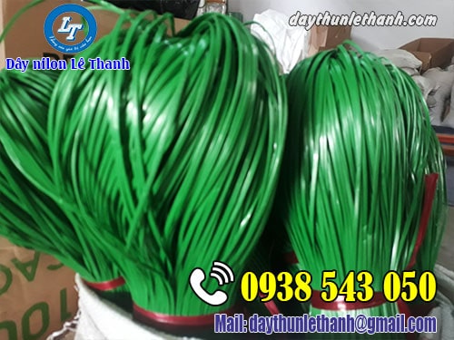 Dây nilon kẽm màu xanh lá chất lượng, giá rẻ Dây nilon kẽm màu xanh lá chất lượng, giá rẻ