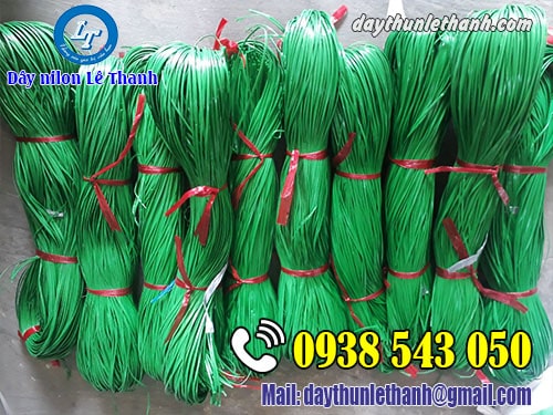 Dây nilon kẽm khô bó 1kg Dây nilon kẽm khô bó 1kg
