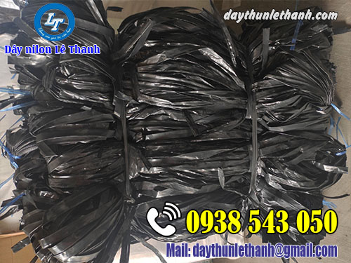 Dây nilon kẽm khô màu đen kiện 25kg Dây nilon kẽm khô màu đen kiện 25kg