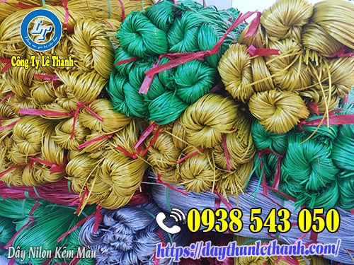 Dây nilon kẽm màu giá rẻ, giao hàng nhanh chóng Dây nilon kẽm màu