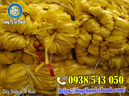 Dây nilon kẽm mềm giá sỉ Dây nilon kẽm màu