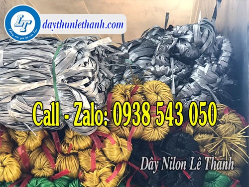 Dây nilon kẽm khô màu đẹp Dây nilon kẽm khô màu đẹp