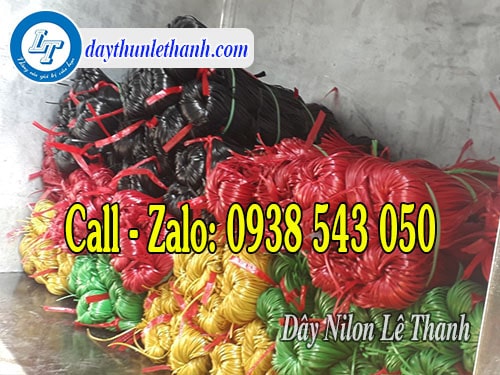 Dây nilon kẽm khô màu đẹp giao hàng toàn quốc Dây nilon kẽm khô màu đẹp