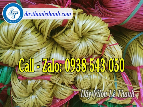 Dây nilon kẽm khô màu đẹp giá rẻ Dây nilon kẽm khô màu đẹp