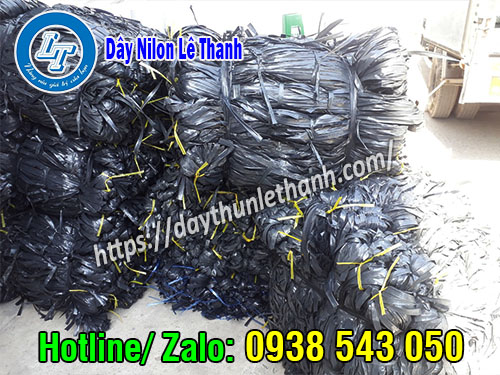 Dây nilon kẽm khô màu đen giá sỉ rẻ nhất TPHCM Dây nilon kẽm khô màu đen