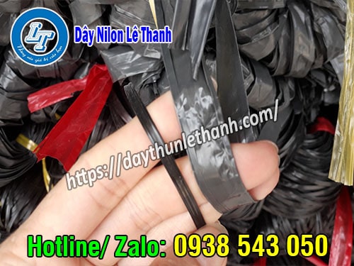 Dây nilon kẽm khô màu đen giá rẻ tại Lê Thanh Dây nilon kẽm khô màu đen